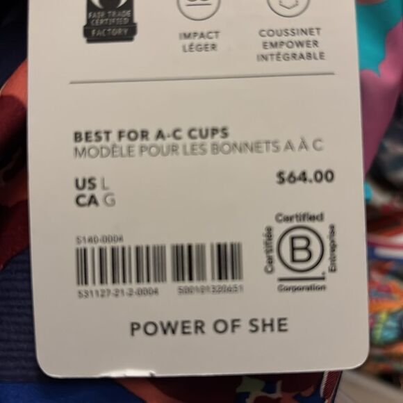 Athleta  woman’s sport  top NWT - Picture 6 of 6